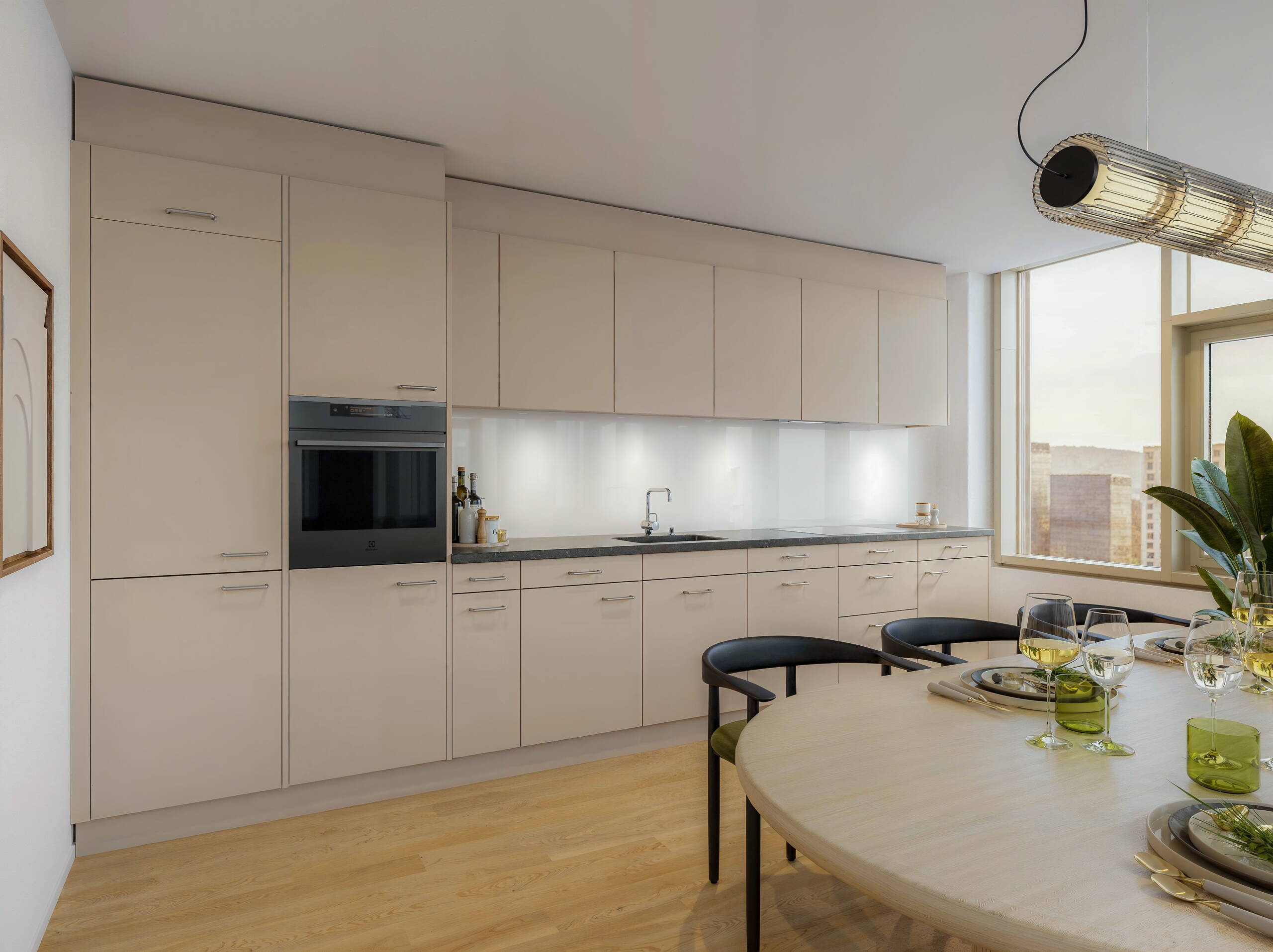 Riedtower – Kitchen Riedtower – Interior Fitting, North Zurich, Oerlikon – Kitchen