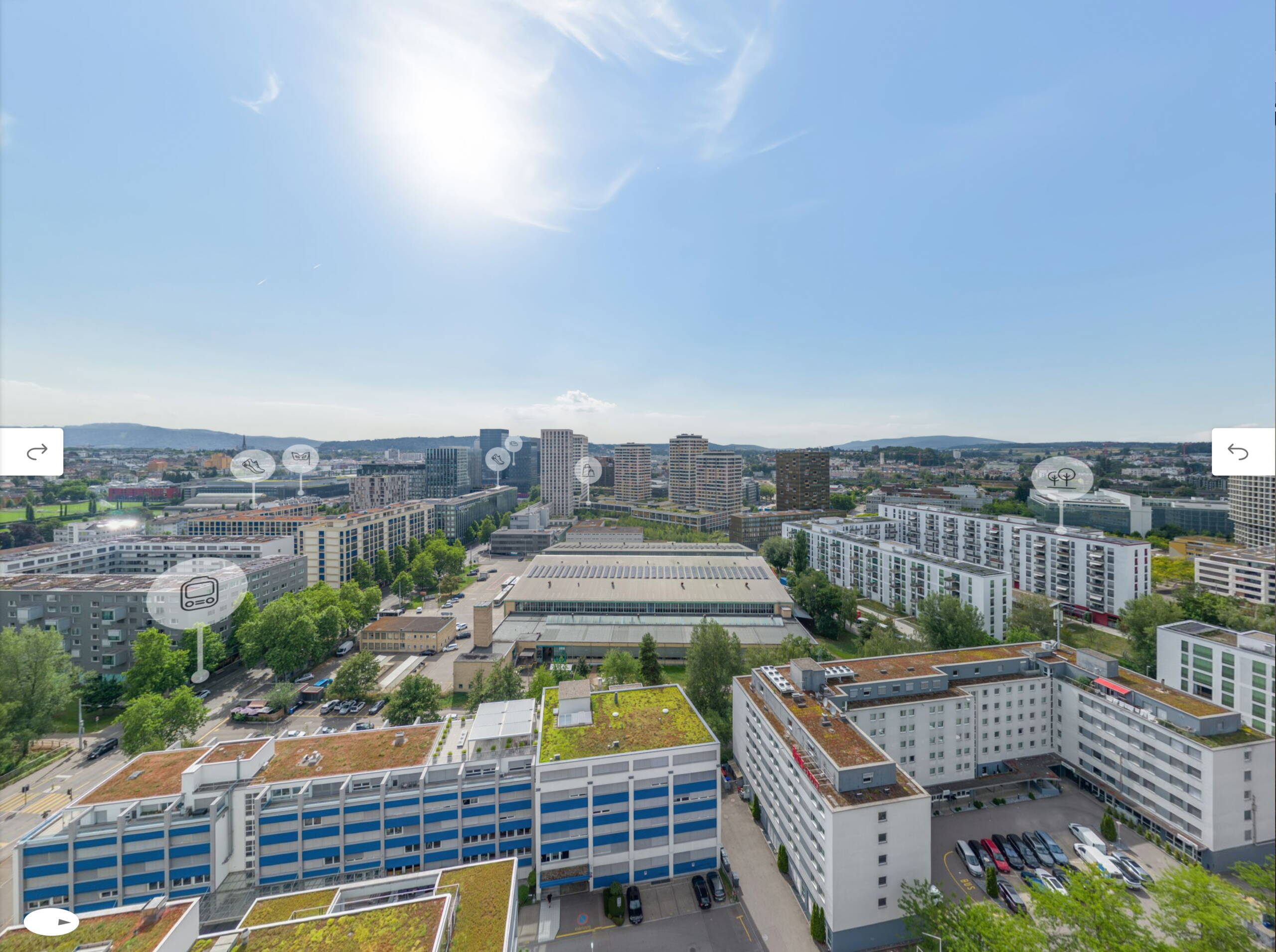 Riedtower - Oerlikon, Umgebung erkunden Riedtower - Oerlikon, Umgebung erkunden